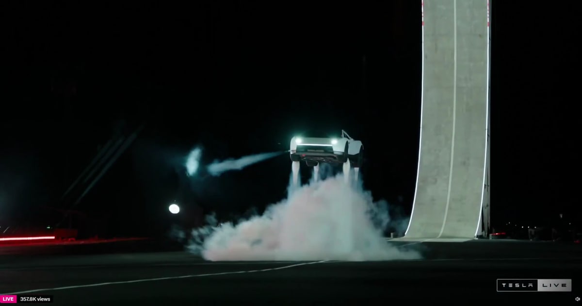 Tesla Roadster volador: el video del salto y las claves del anuncio
