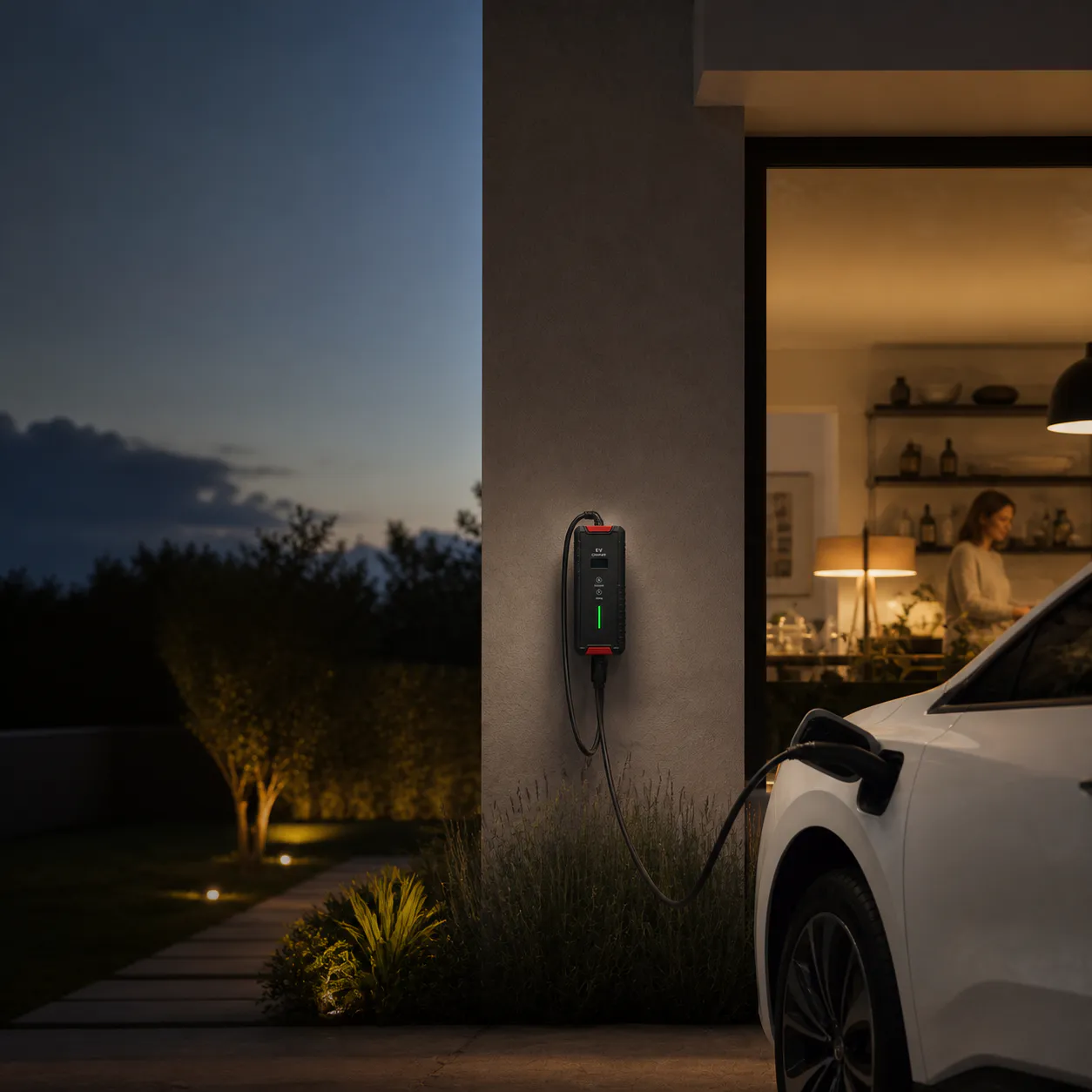 Cargar un auto eléctrico en casa: Schuko, portátil o wallbox